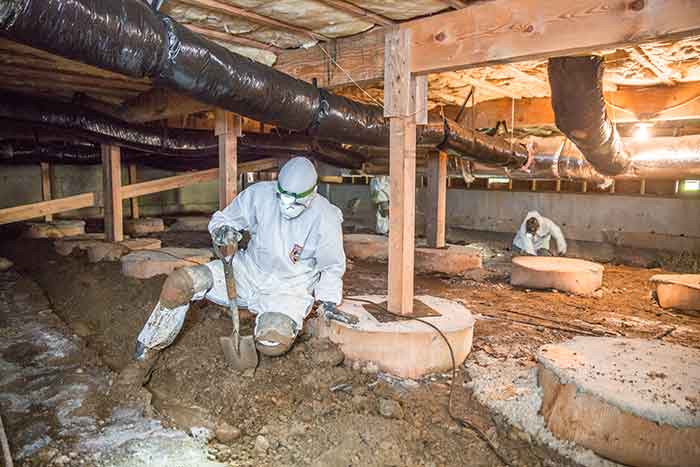 How To Battle Standing Water in Crawl Space